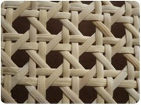 Bleached A grade rattan cane webbing