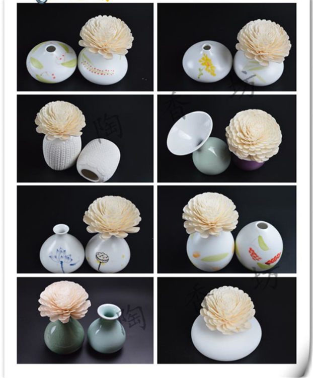 2 Sola-Chrysanthemen-Blütendiffusor