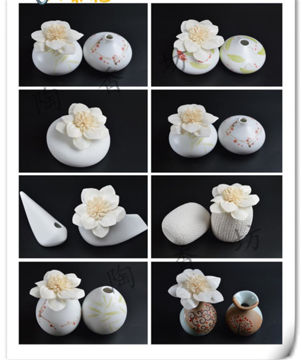 6 Sola-Kamellien-Blütendiffusor