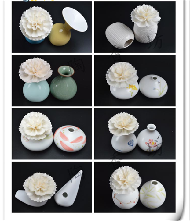 9 Sola-Holz-Rosa-multiflora-Blütendiffusor