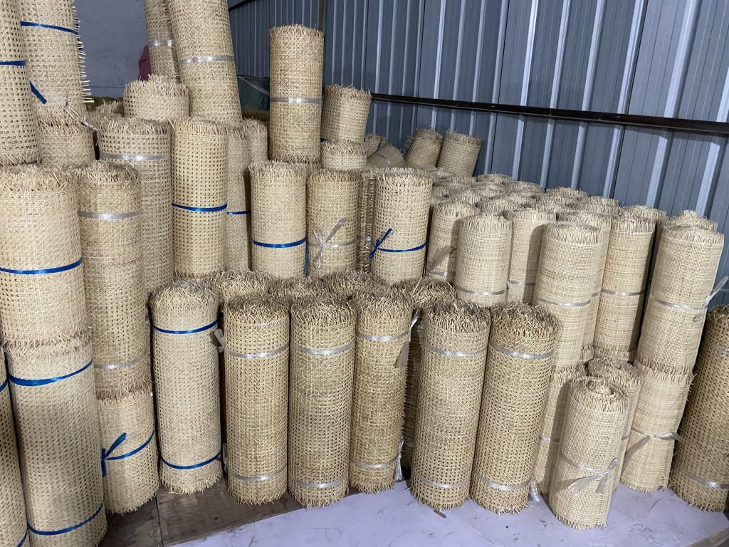 Popular rattan webbing and core sizes in stock ready to ship patterns and widths