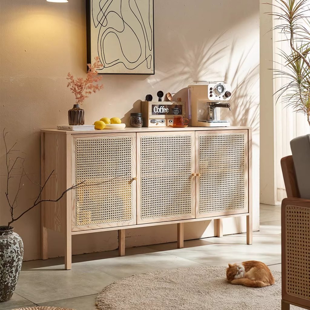 Cane Webbing Furniture Makeover