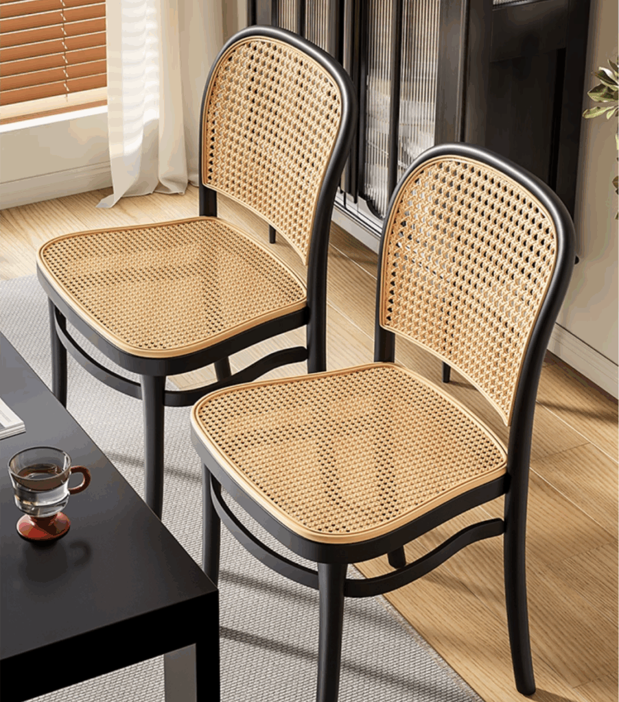 plastic cane webbing colors and patterns