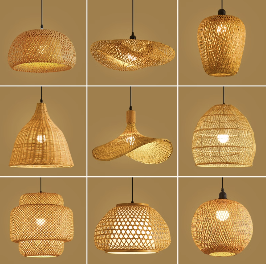Rattan Lampshade