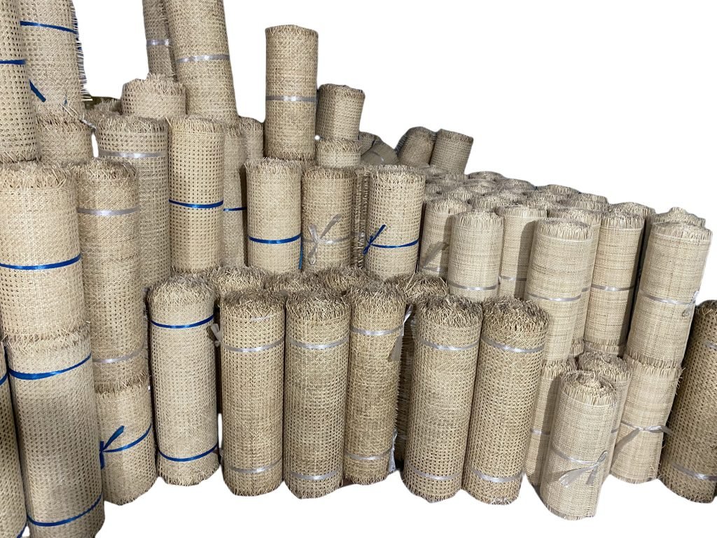 Diverse Rattan Cane Webbing Rolls for Sale
