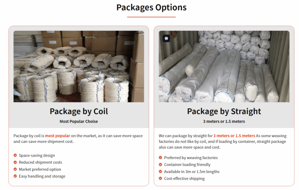 Side-by-side demonstration of rattan core strength testing