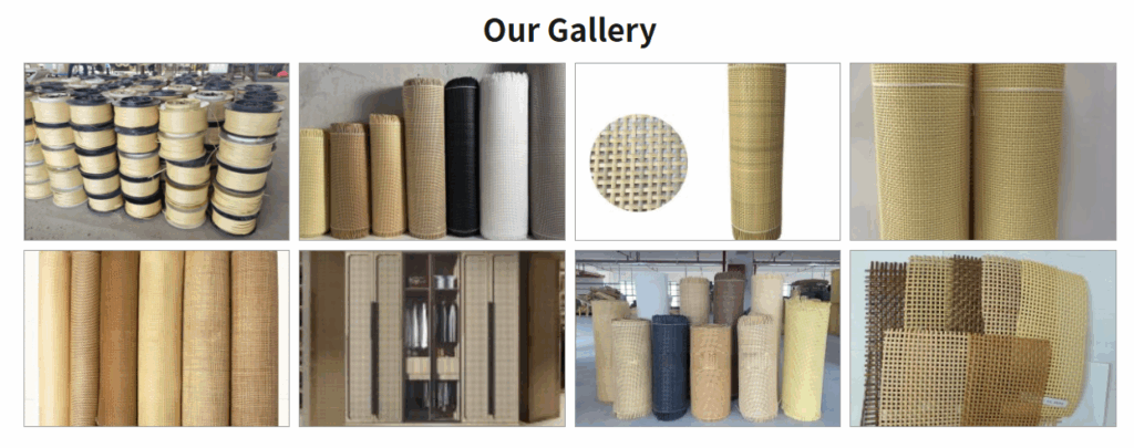 plastic rattan cane webbing for rattan furniture making 3