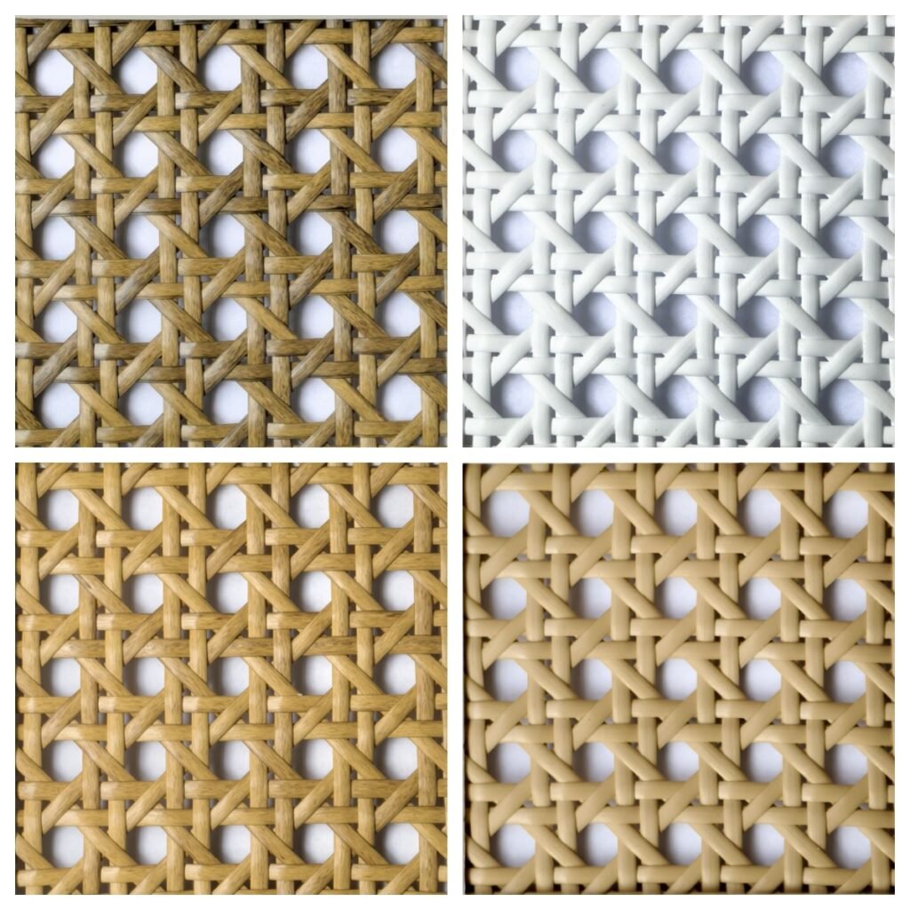 outdoor plastic cane webbing