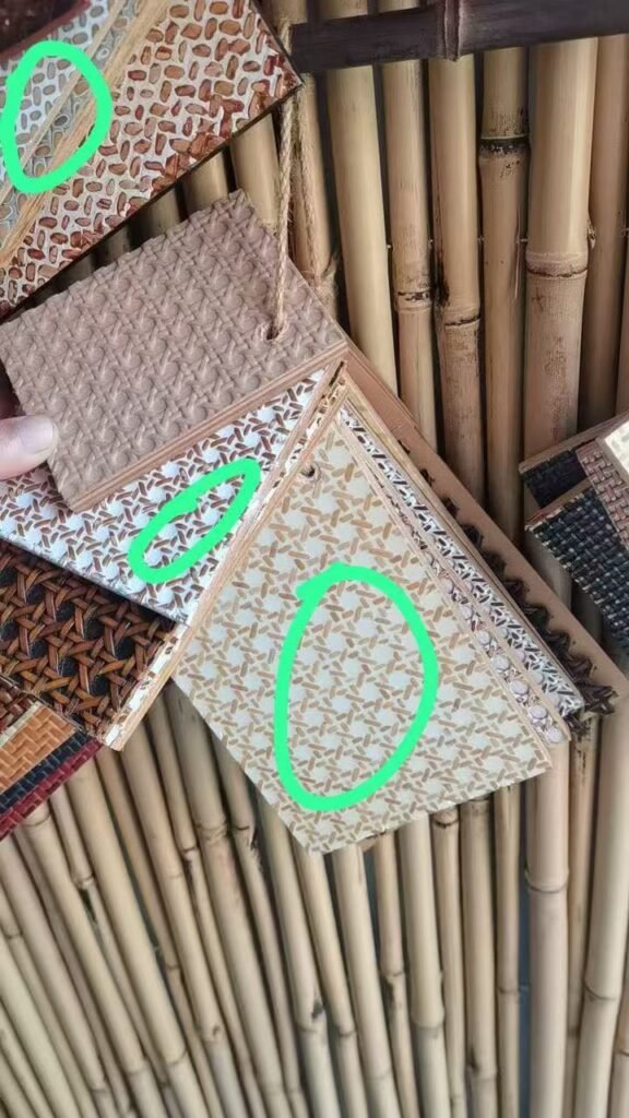 rattan cane webbing panel 1