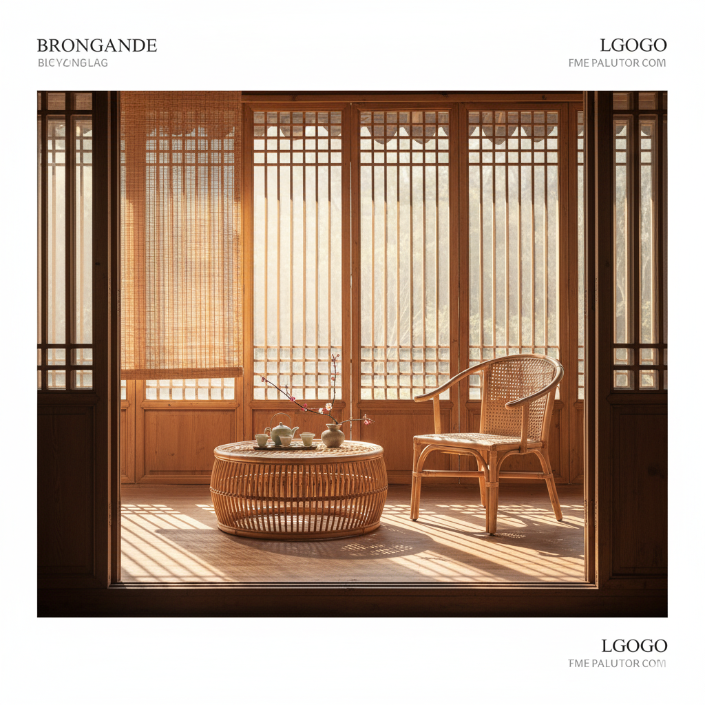 Chinese culture with Webbing furniture 2