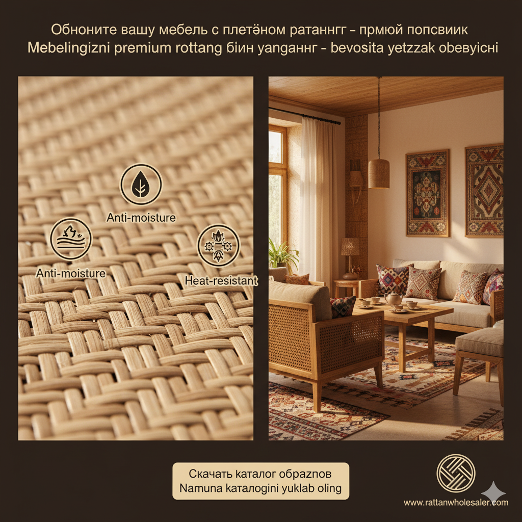 rattan webbing Central Asia