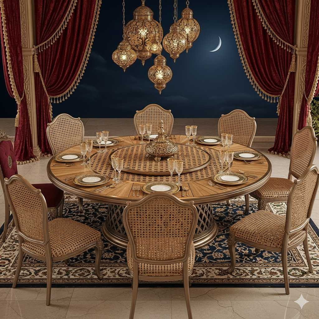 تطبيقات الروطان الداخلي شبك الروطان الداخلي في الشرق الأوسط