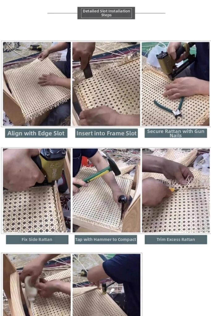 DIY RATTAN WEBBING FOR PROJECT AND FURNITURE MAKER