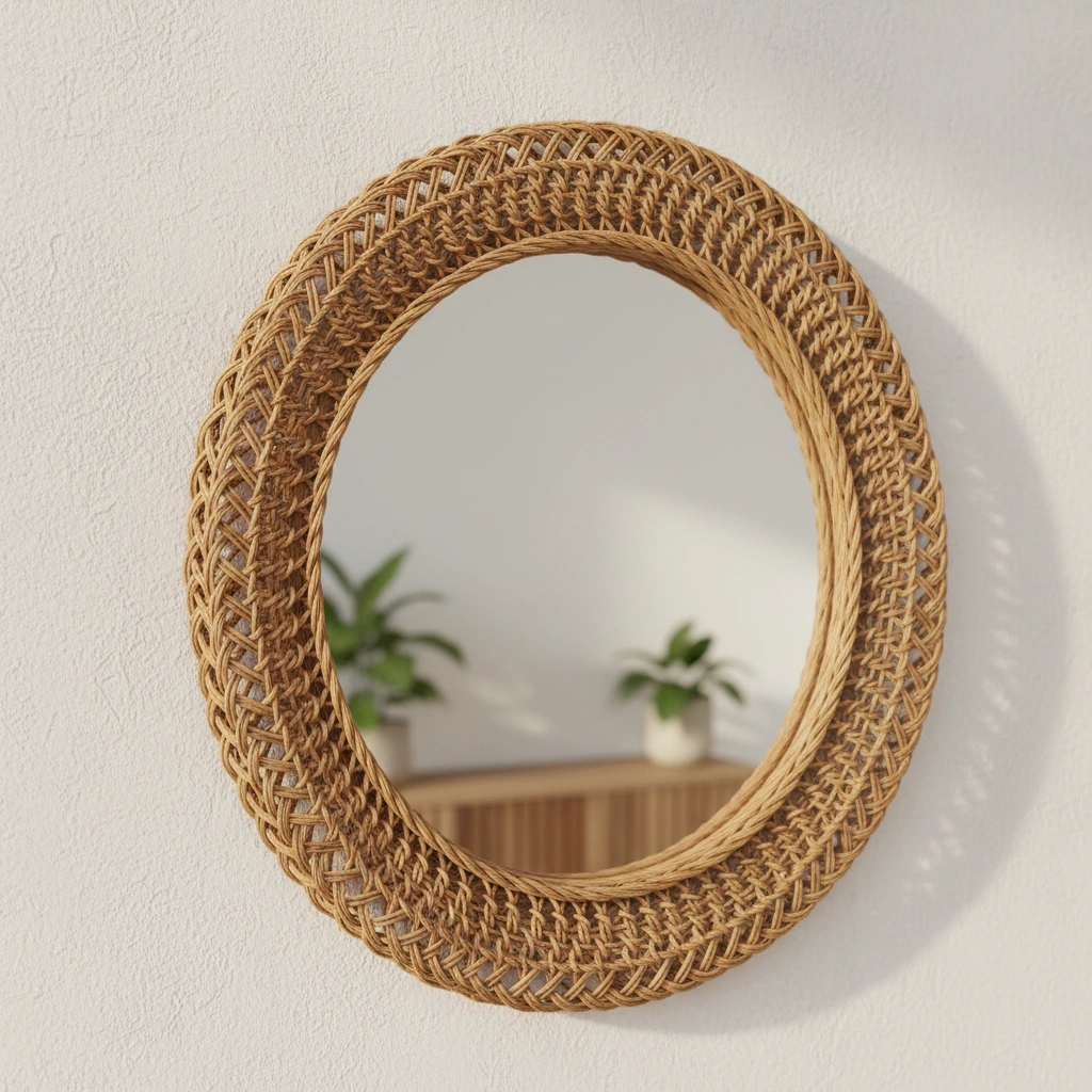 IKEA Rattan Hacks for a Boho-Chic Home 11