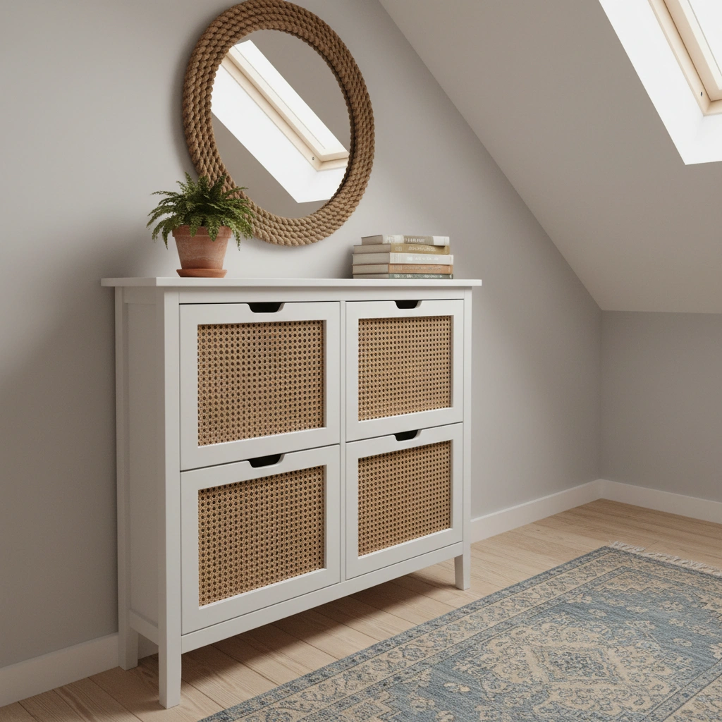 IKEA Rattan Hacks for a Boho-Chic Home13