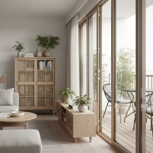 Outdoor Japandi style furniture 2