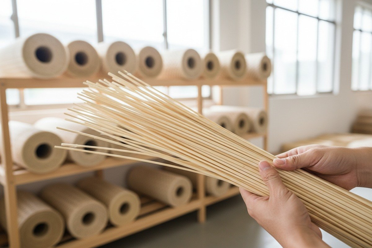 High quality raw rattan from Indonesia for premium cane webbing furniture production (ID#2)