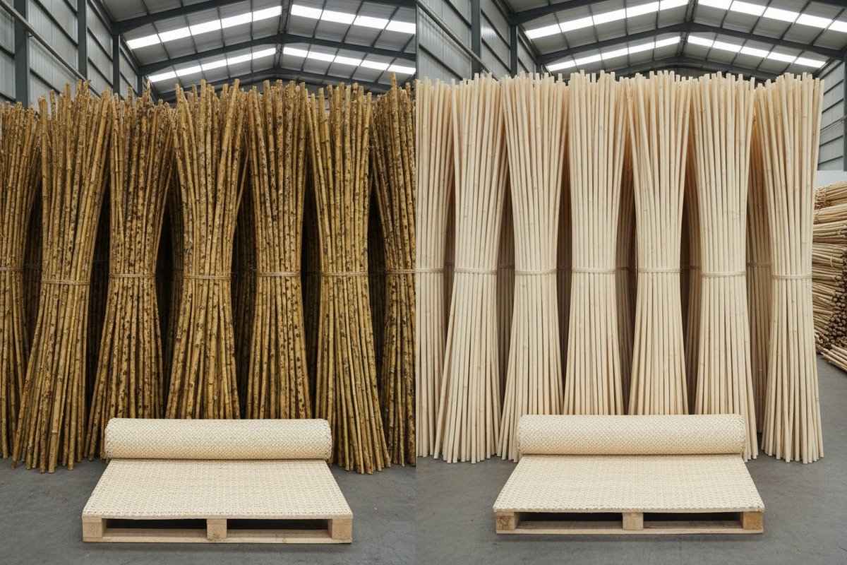 Sustainable Indonesian rattan supply for global furniture manufacturing and factory production (ID#4)