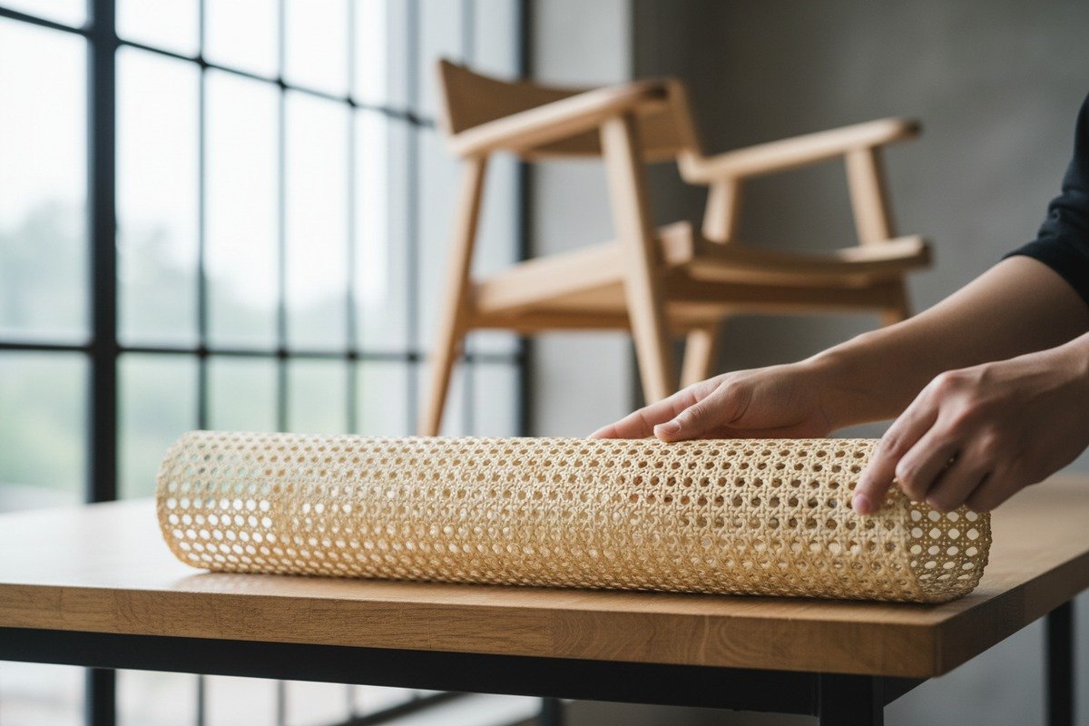 Grade AAA Indonesian rattan cane webbing with uniform color and superior durability (ID#2)