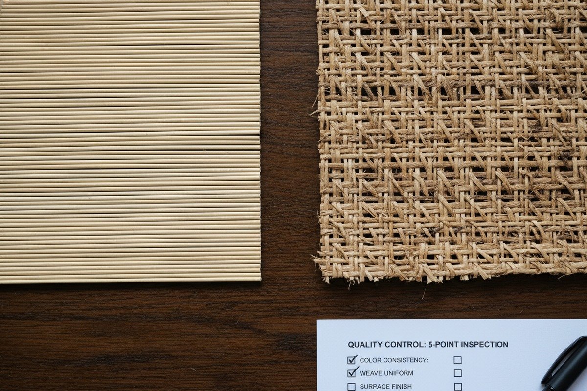 Impact of rattan webbing grade on furniture production costs and manufacturing waste rates (ID#3)