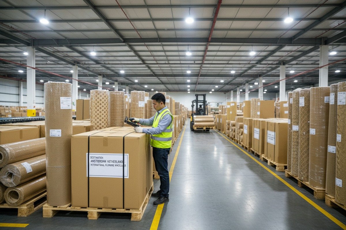 Rattan Texture and Appearance Visual and tactile differences between organic natural rattan and uniform synthetic webbing (ID#5)