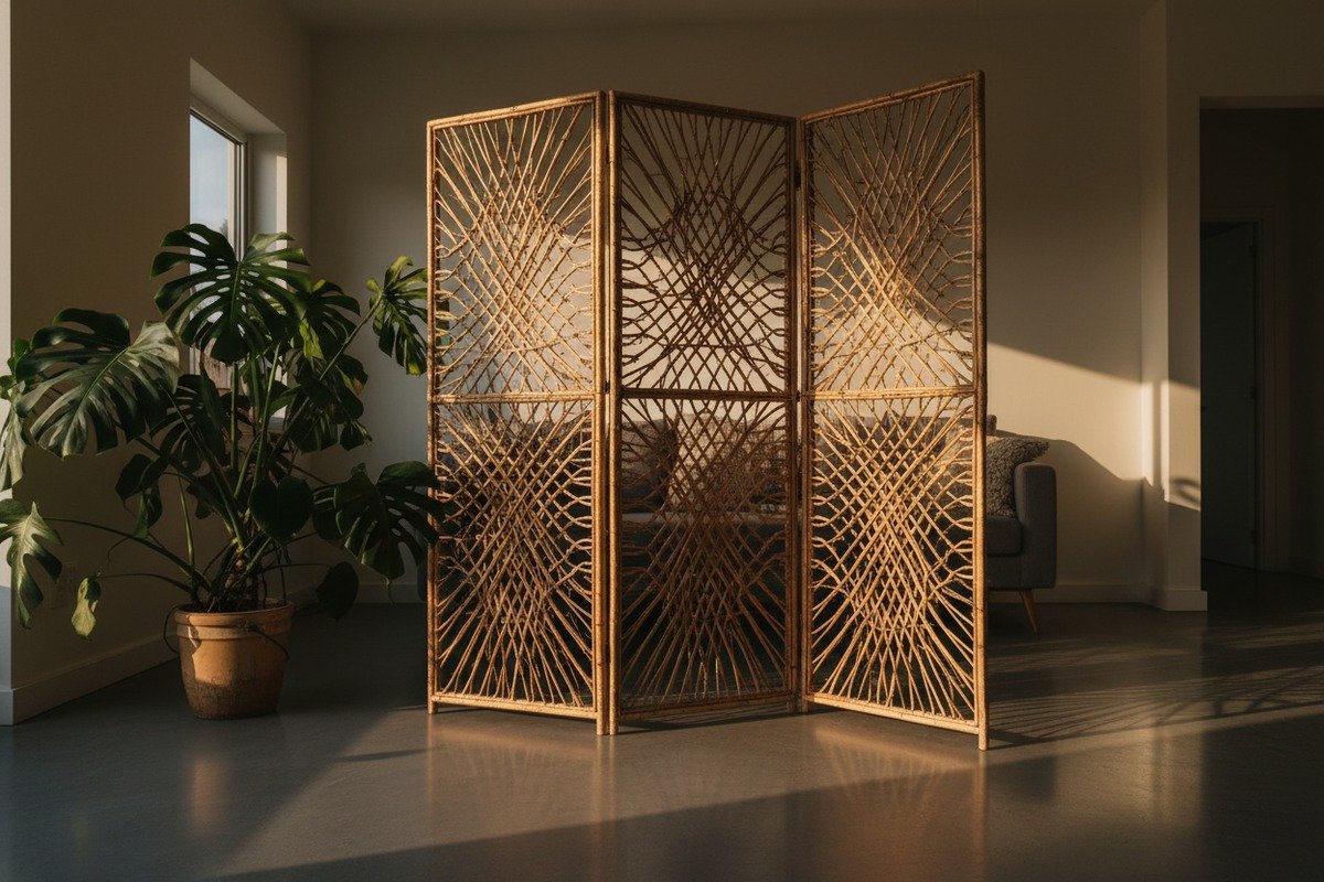 Budget-Friendly Furniture Designs Budget-friendly rattan webbing for rustic furniture designs like drawer fronts and room divider screens (ID#3)