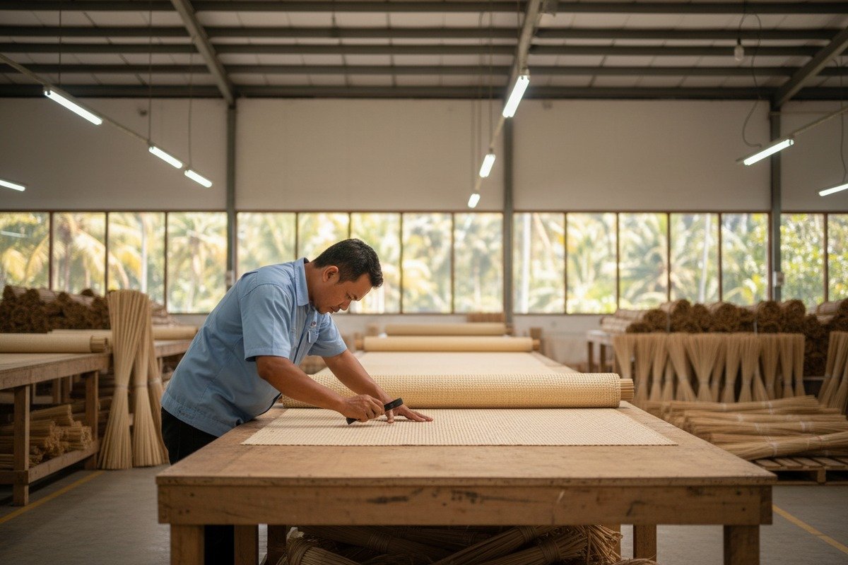 Cost comparison between wild-harvested natural rattan and processed bleached rattan cane webbing (ID#4)