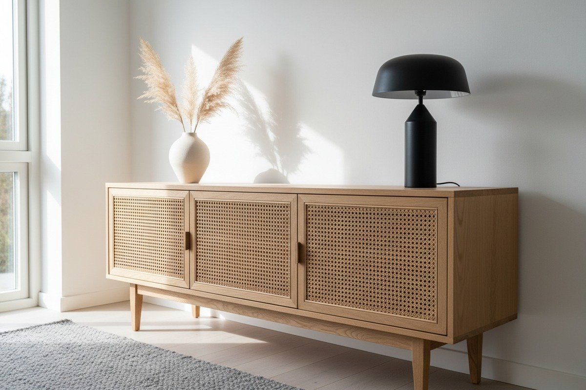 High-end garden-grown rattan cane webbing for premium furniture export projects and minimalist designs (ID#5)