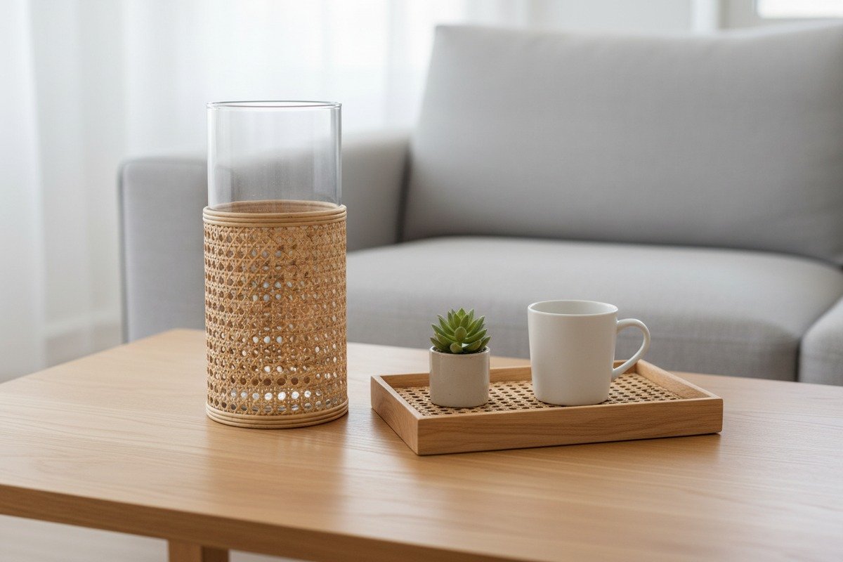 Selecting Professional Rattan Grades Selecting high quality Grade A rattan cane webbing for professional DIY project results (ID#4)