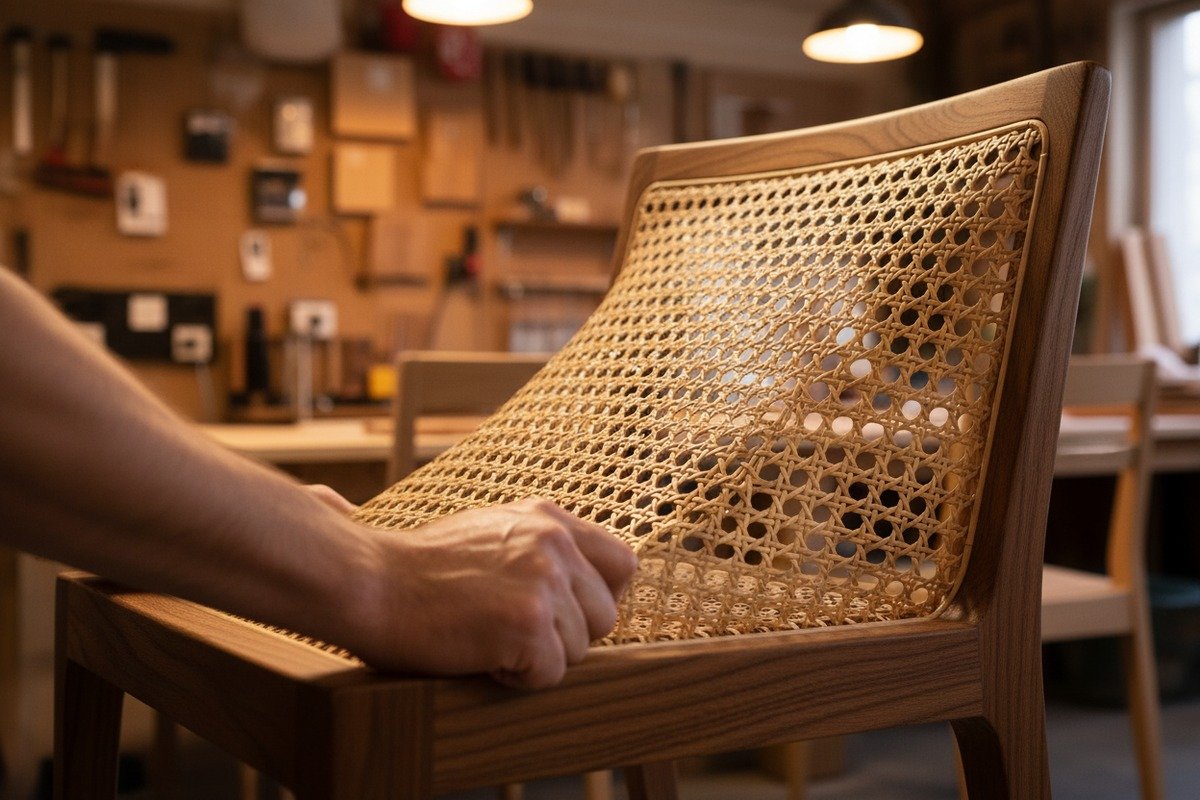 Durable Grade A rattan webbing with uniform strands to prevent breakage during installation (ID#3)