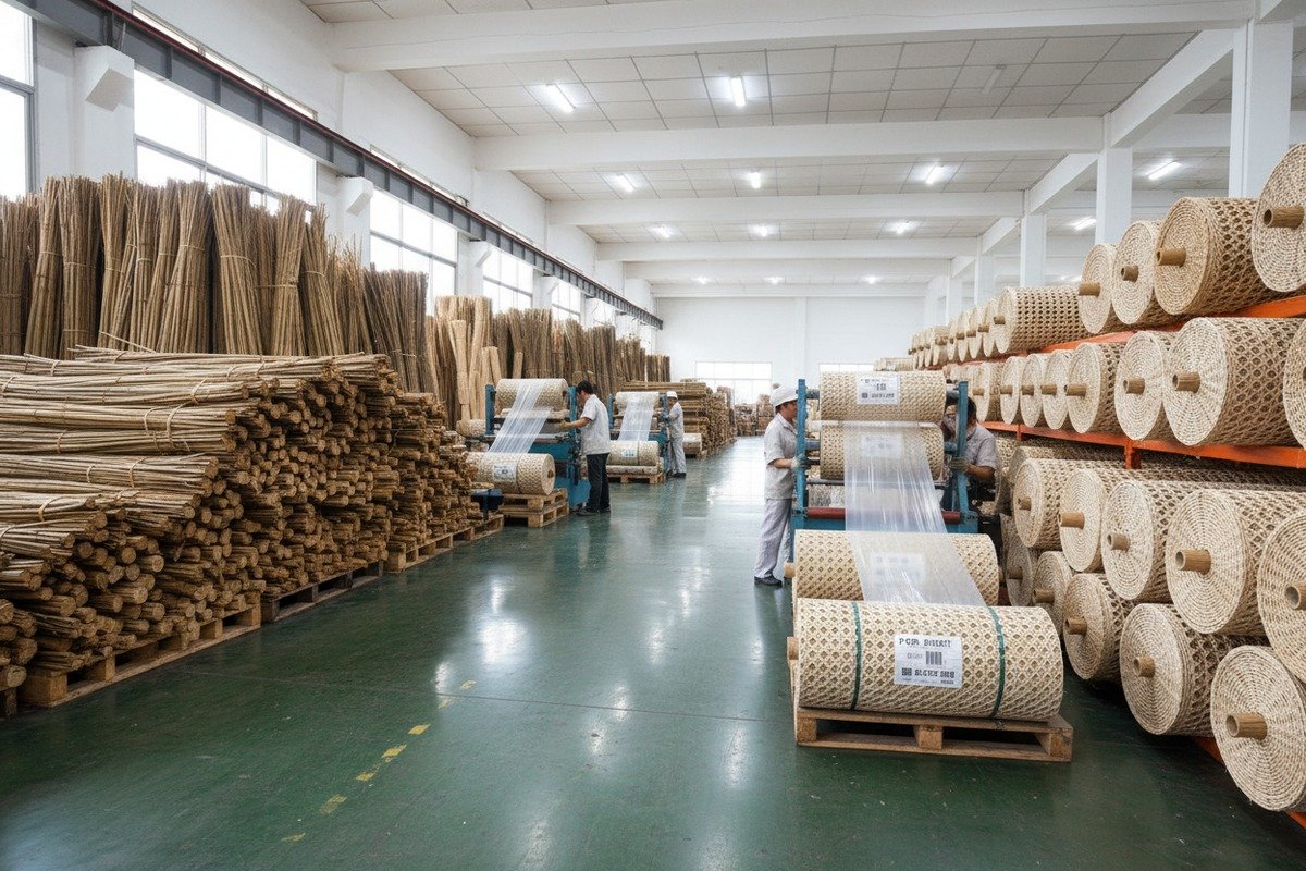 Consistent quality rattan cane webbing bulk orders with specified moisture and flexibility standards (ID#4)