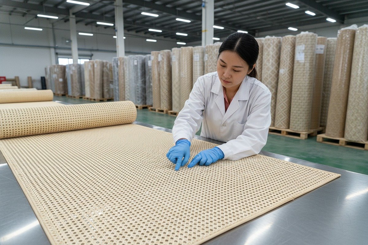 Qualité du rotin de grade A High quality Grade A natural rattan cane webbing with uniform weave and consistent color (ID#3)