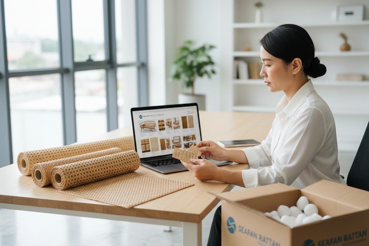 Avoiding common mistakes when purchasing rattan cane webbing from online suppliers (ID#1)