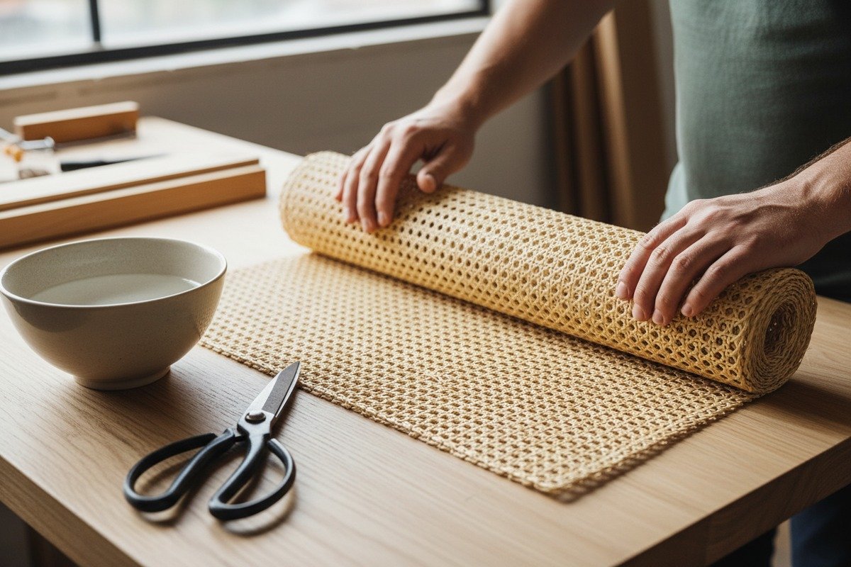 High quality rattan cane webbing material suitable for beginner furniture projects (ID#1)