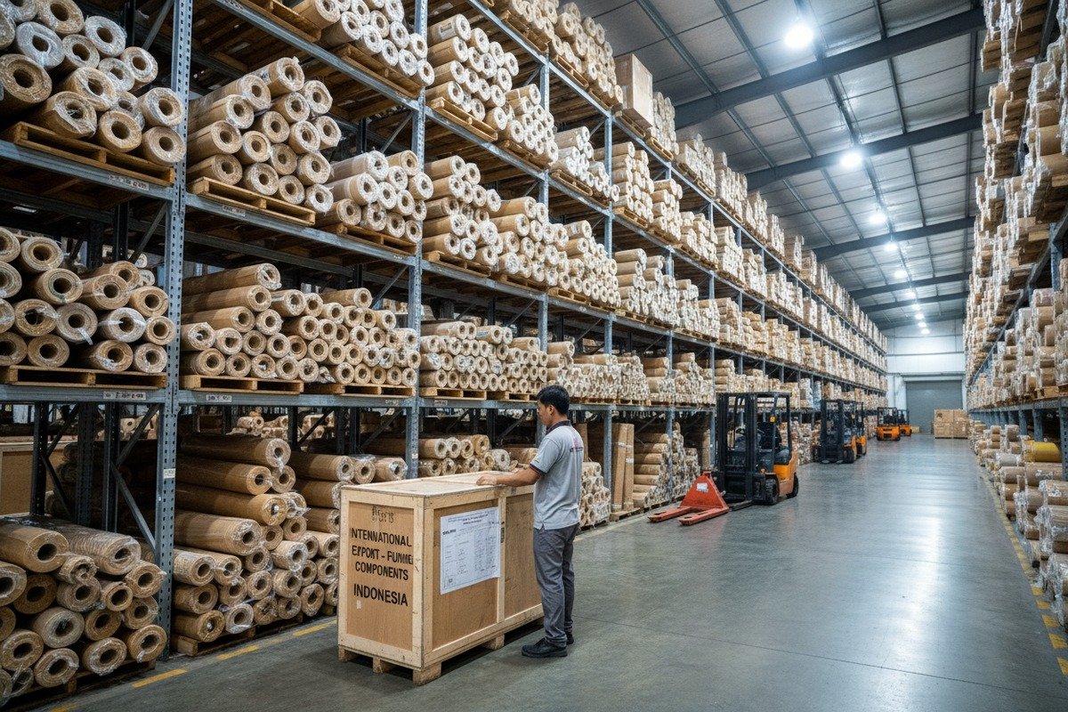 Encontrar mayoristas de ratán fiables Finding a reliable rattan wholesaler with consistent quality control and processing facilities (ID#5)