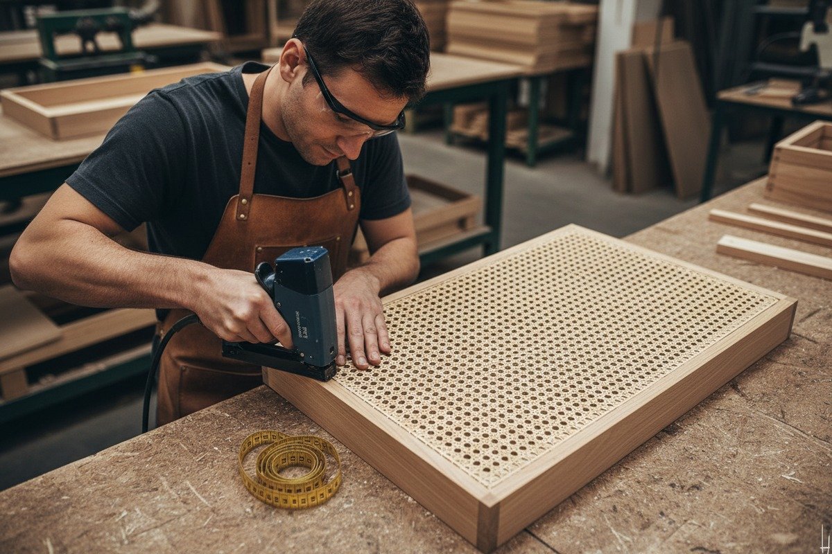 Kundenspezifische Rattan-Geflechtrollen, zugeschnitten auf spezifische Designs für die Herstellung von Aufbewahrungsboxen (ID#5)