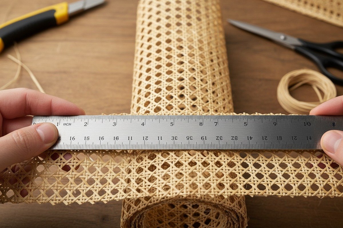 Popular 18-inch and 24-inch rattan cane webbing for chair seats and cabinet panels (ID#5)