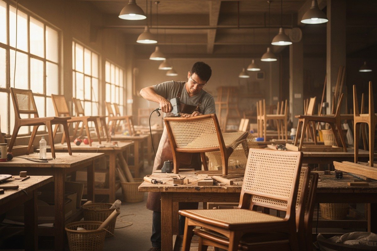 Invertir en mimbre de ratán Grado A para una estética superior de los muebles y la reputación de la fábrica (ID#5)