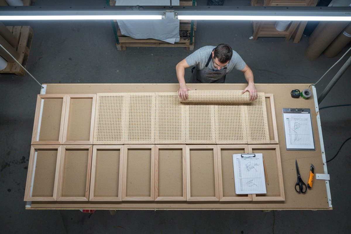 Selecting versatile rattan roll widths to minimize material waste in furniture production (ID#3)