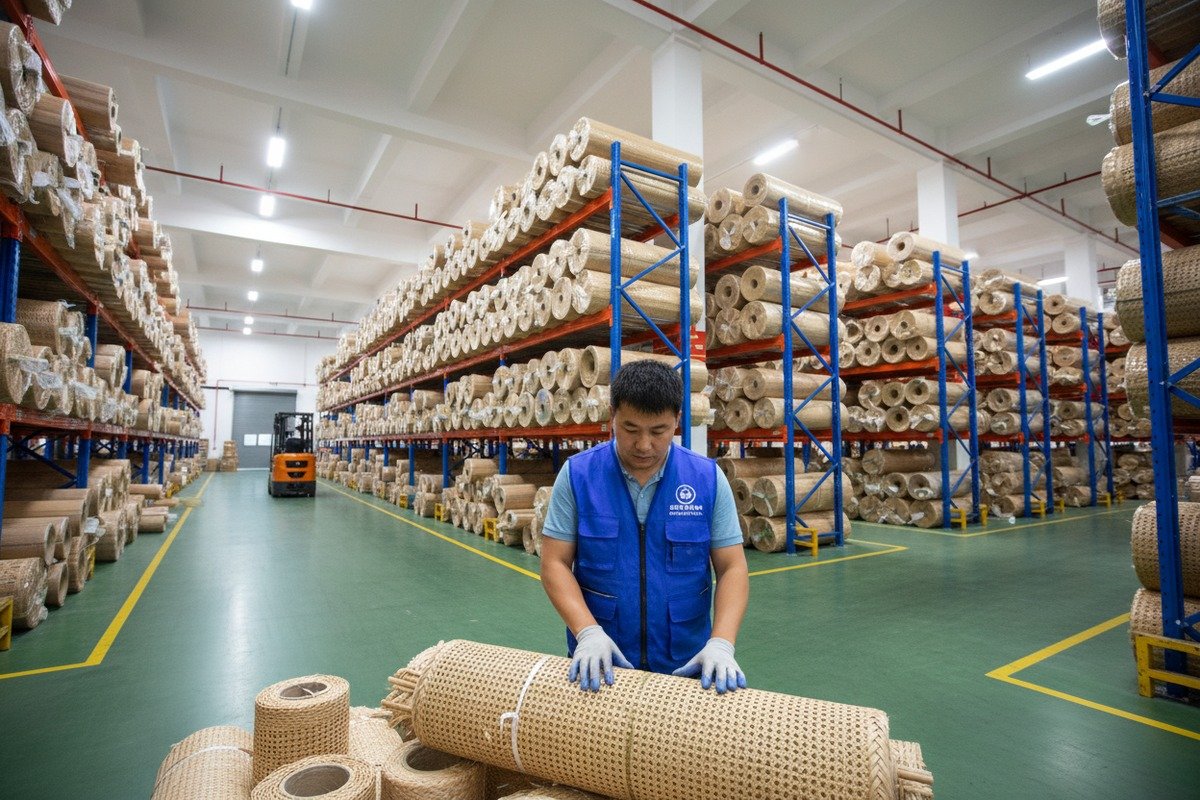 Techniken zur Verhinderung von Rattan-Ausfransungen durch Schneiden entlang der Webkanten und Versiegeln der Kanten (ID#5)