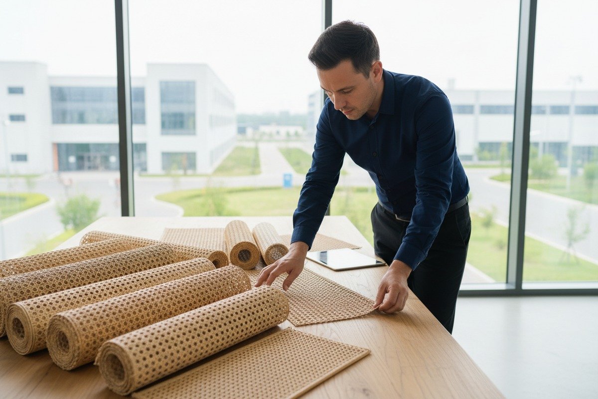 Identifying a reliable natural rattan cane webbing supplier for sourcing high-quality materials (ID#1)