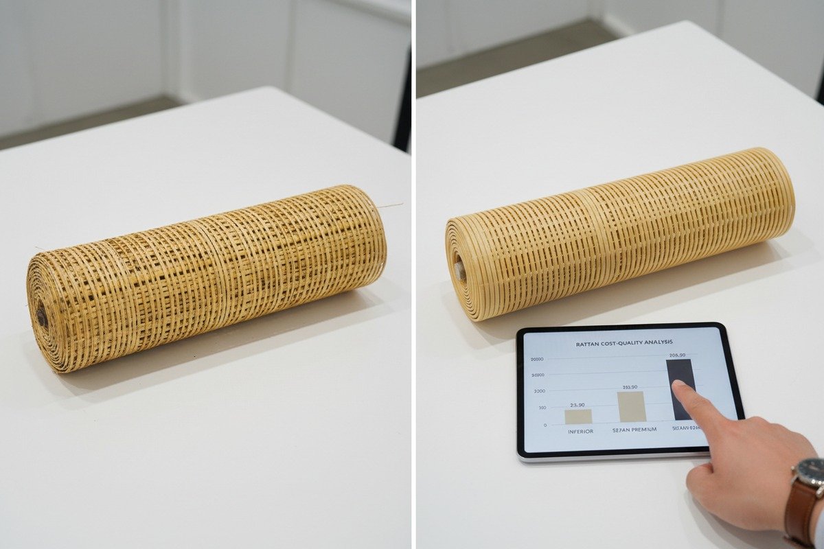 Rattan Wholesaler Price Comparison Comparing rattan wholesaler prices and identifying red flags in material quality and specifications (ID#3)