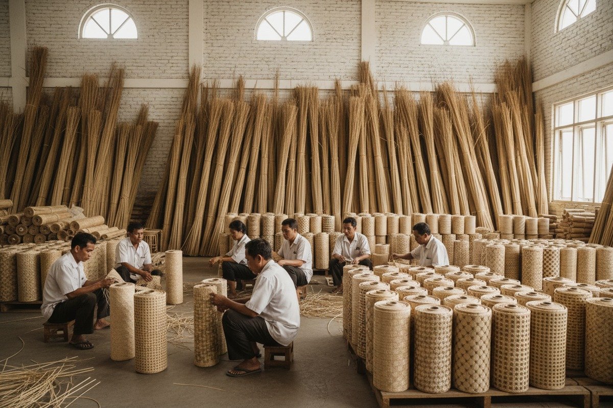 Comparing competitive bulk pricing and landed costs for wholesale rattan cane webbing (ID#4)