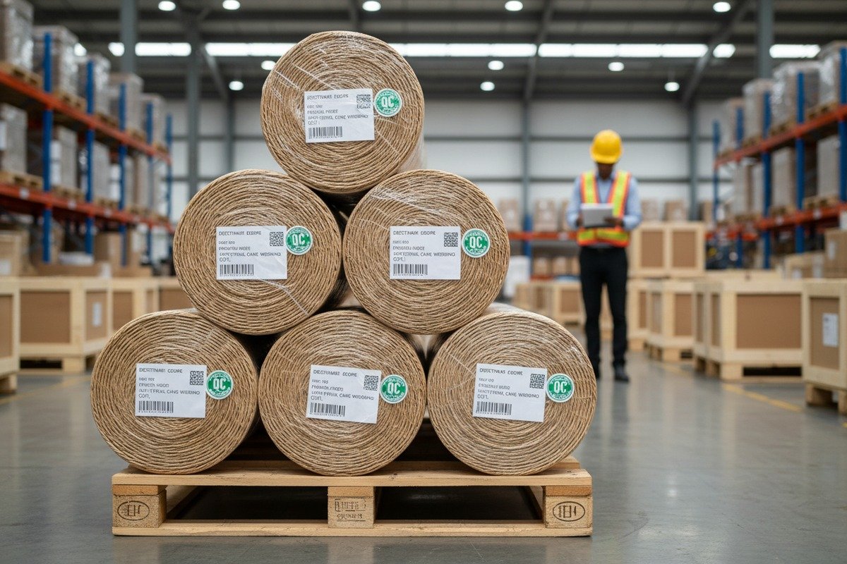 Managing Supplier Quality Control Managing quality control expectations with Chinese rattan suppliers through written QC protocols (ID#5)