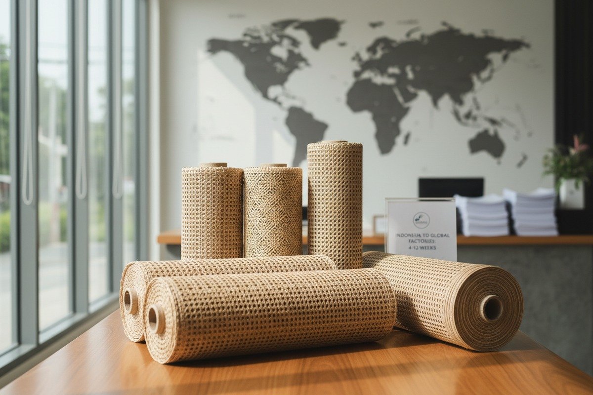 Custom natural rattan cane webbing rolls ready for sourcing and production lead time estimation (ID#1)