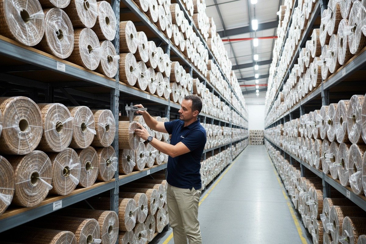 Ensuring quality consistency in natural rattan through grade standards and Indonesian processing (ID#4)