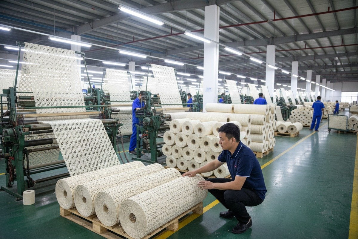 Reliable rattan factory in Foshan managing bulk supply needs through professional production capacity (ID#3)