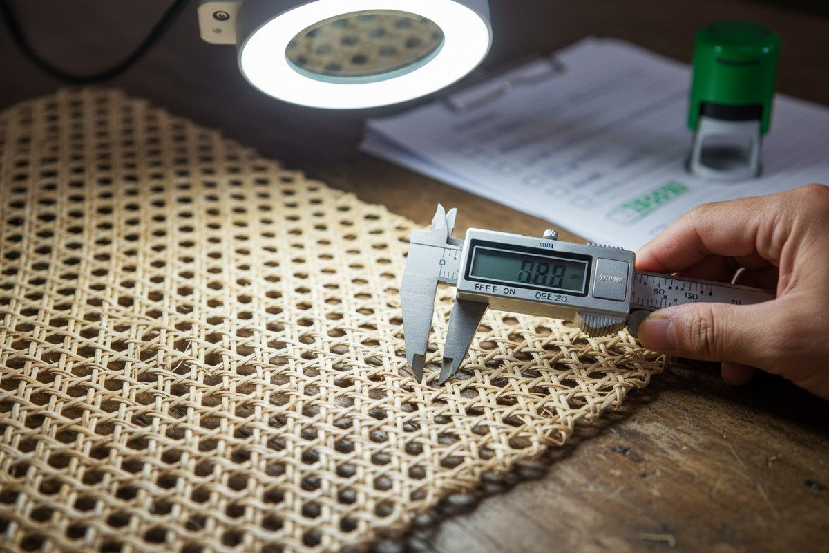 Comparison of rattan quality differences including fiber strength and weave uniformity across global regions (ID#4)