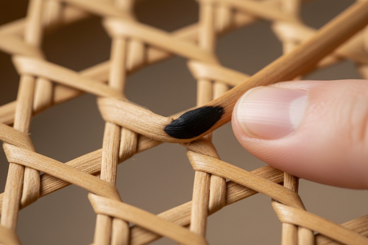 Managing rattan color consistency Minimizing color inconsistencies in bulk rattan shipments through single-batch sourcing and photo approval (ID#4)