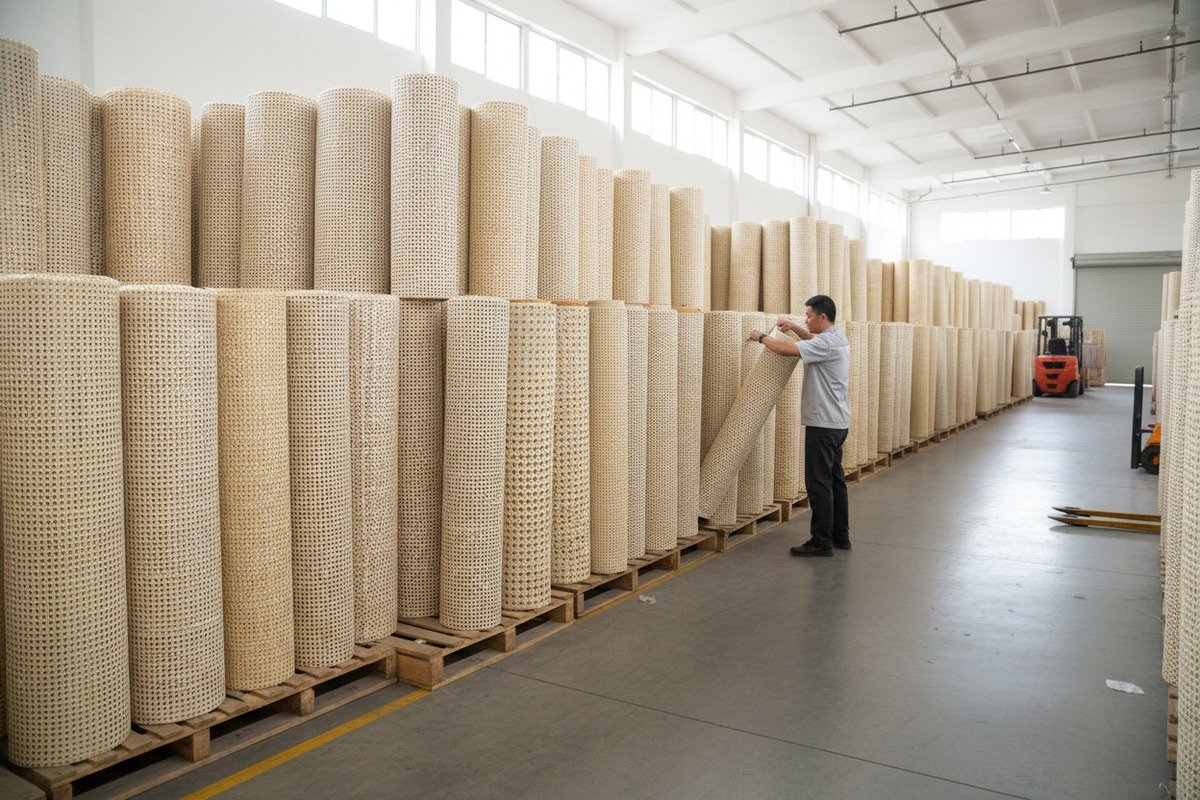 High-quality Grade A rattan cane webbing with uniform thickness for durable furniture (ID#4)